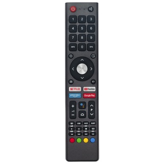 ใหม่ รีโมตคอนโทรล สําหรับ CHIQ LED 4K TV U55H7A U58H7A U43H7A GCBLTV02ADBBT พร้อม YouTube Netflix