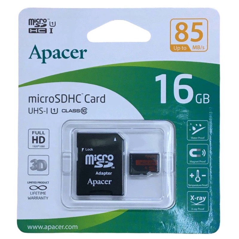 ภาพหน้าปกสินค้าแท้(ของแท้100%ประกันศูนย์) เมมโมรี่การ์ด Micro SDHC 16 GB Class 10 จากร้าน deeshop168 บน Shopee