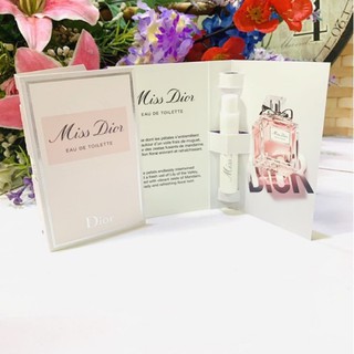 Christian Dior น้ำหอม  ของแท้ จากเคาน์เตอร์ ดิออร์ ของแท้ ขนาดทดลอง หัวเสปร์ย miss dior  EDT ของแท้ หัวเสปร์ย ขนาด 1 ml