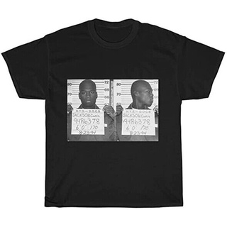 tshirtเสื้อยืดคอกลมฤดูร้อนเสื้อยืด พิมพ์ลาย Cent Mugshot สีดํา สไตล์คลาสสิก ทุกขนาด สําหรับผู้ชาย และผู้หญิง 50 ชิ้นSto4