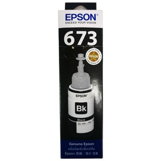 Epson 673100 BK หมึกแท้ สีดำ จำนวน 1 ชิ้น