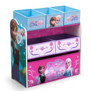 ชั้นเก็บของเล่นเด็ก ลายโฟรเซ่น เอลซ่า Disney Frozen Multi-Bin toy organizer ลิขสิทธิ์แท้นำเข้า อเมริกา