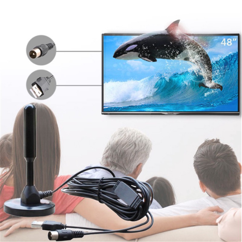 ภาพหน้าปกสินค้าเสาอากาศทีวีดิจิตอล HD 300 Mile เสาทีวีดิจิตอล Range skywire TV Indoor 1080P เสาอากาศทีวีดิจิตอล 4k  เสาทีวี จากร้าน w17052663793.th บน Shopee