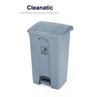 Cleanatic C-6012/ C-6034	ถังขยะสี่เหลี่ยมพลาสติก แบบมีเท้าเหยียบ ขนาด 87 ลิตร