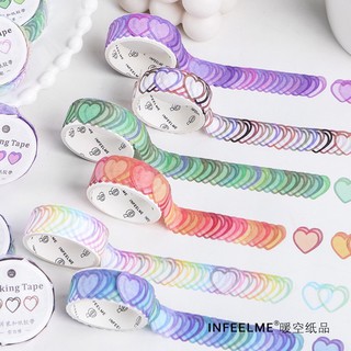 Heart Masking Tape | Washi tape เทปวาชิ เทปตกแต่ง DIY