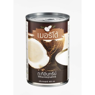 ภาพขนาดย่อของสินค้าMeritO Organic Coconut Milk 400ml. (เมอริโต้ กะทิออร์แกนิค 400มล)