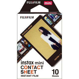 ภาพขนาดย่อของภาพหน้าปกสินค้าFILM FUJI INSTAX MINI CONTACT SHEET จากร้าน dd_photo บน Shopee