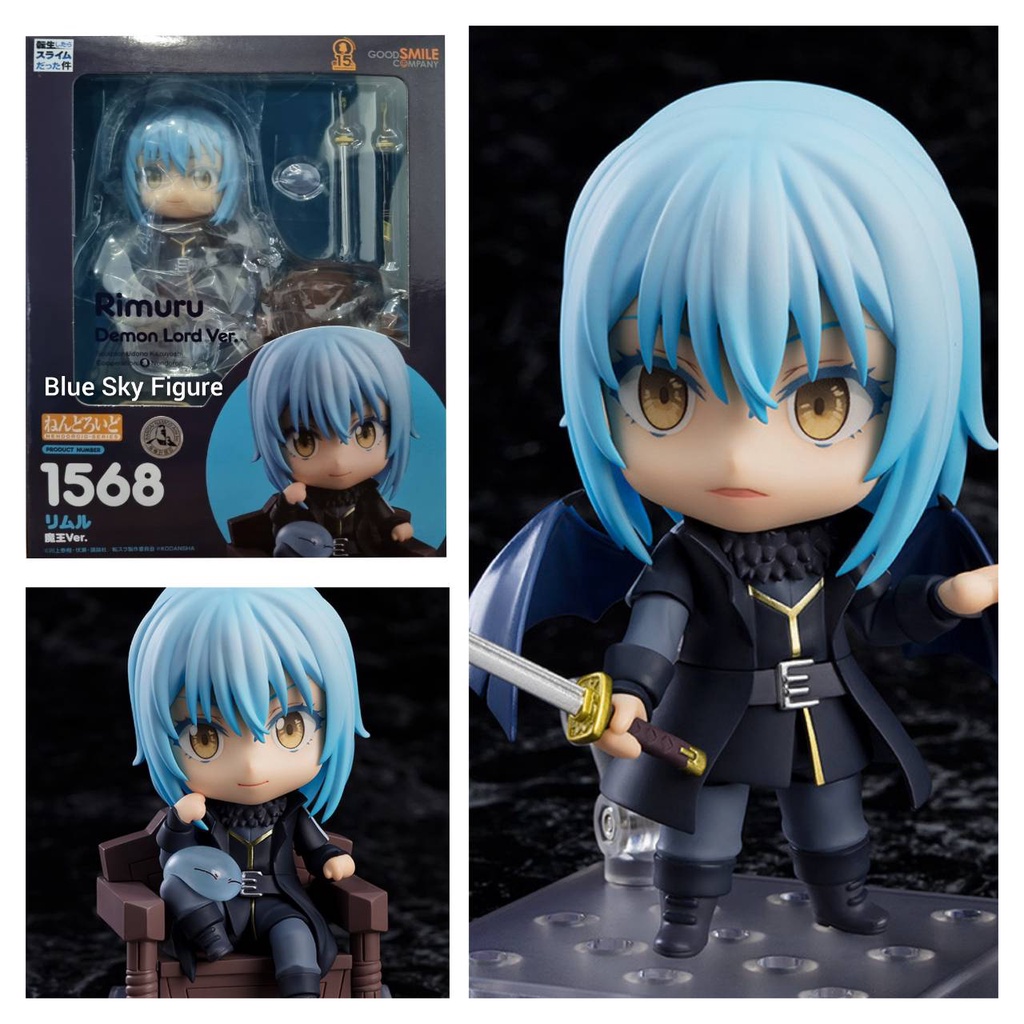 rimuru-ริมุรุ-เกิดใหม่ทั้งทีก็เป็นสไลม์ไปซะแล้ว-ด๋อย-nendoroid-1569-good-smile-company-ของแท้-มือ-1