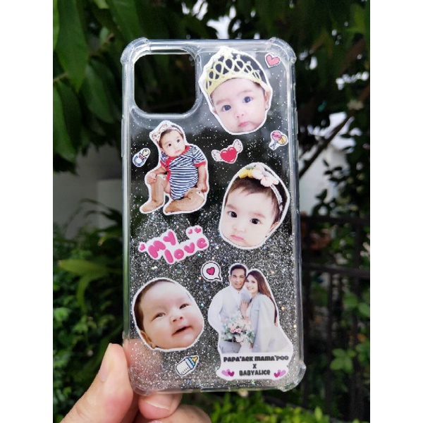 รูปภาพของเคสกากเพชรสั่งสีได้ เปลี่ยนรูปได้ เคสdiy เคสdiy สั่งทำได้ทุกรุ่น ดูลายอื่นได้ในร้าน (ใส่ชื่อได้)ลองเช็คราคา