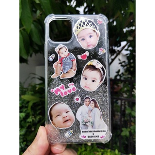 รูปภาพขนาดย่อของเคสกากเพชรสั่งสีได้ เปลี่ยนรูปได้ เคสdiy เคสdiy สั่งทำได้ทุกรุ่น ดูลายอื่นได้ในร้าน (ใส่ชื่อได้)ลองเช็คราคา