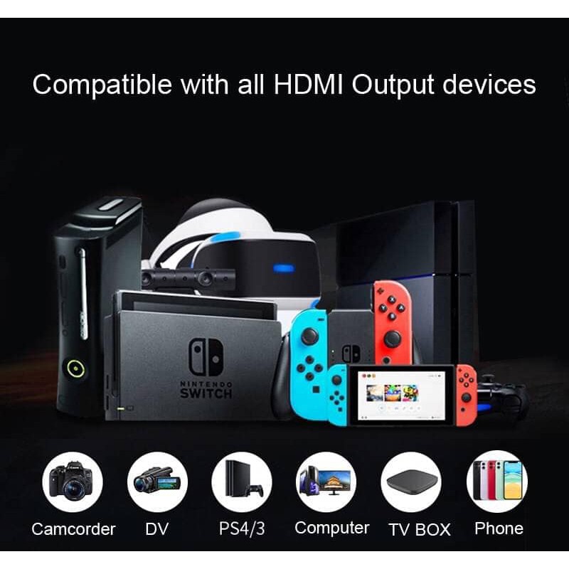 cherry-mini-video-capture-card-usb-2-0-hdmi-video-capture-บันทึกกล่อง-fr-ps4-กล้องวิดีโอ-hd-บันทึกกล้องที่ถ่ายทอดสด