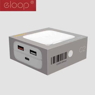 cherry หัวชาร์จ Eloop รุ่น C2 อแดปเตอร์ชาร์จไฟ Quick Charge 3.0 30W Wall Charger Adaptor