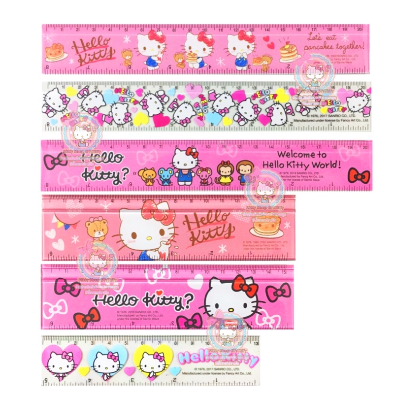 ราคาและรีวิวไม้บรรทัดคิตตี้ Hellokitty ไม้บรรทัด sanrio ไม้บรรทัดhellokitty ไม้บรรทัดลายการ์ตูน