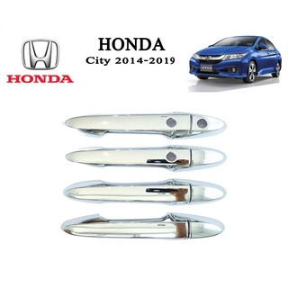 ภาพหน้าปกสินค้าครอบมือจับประตู Honda City 2014-2020 ชุบโครเมี่ยม ที่เกี่ยวข้อง