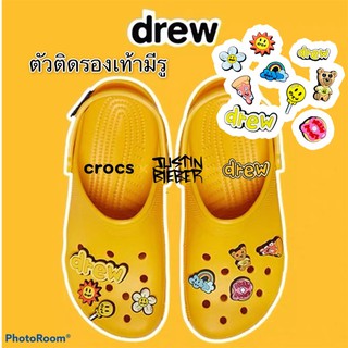 ภาพหน้าปกสินค้าJBB🎯🍭🌈ตัวติดรองเท้ามีรู “ดิว “ 👠🌈shoe Charm “Drew” งานดี สวยเนี๊ยบเกินราคา สวยจริงคอนเฟิร์ม ที่เกี่ยวข้อง