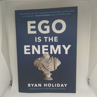 หนังสือ Ego Is The Enemy โดย Ryan Holiday (ภาษาอังกฤษ)