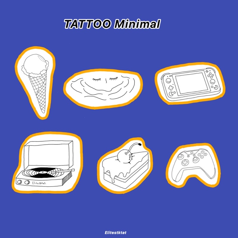 พร้อมส่ง-tattoo-minimal-ไม่ซ้ำใคร