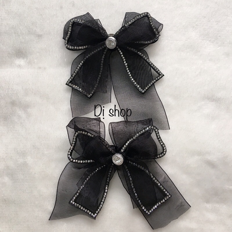Pin BOW (ขาวดํา) ใหญ่ประมาณ 10 ซม. | Shopee Thailand