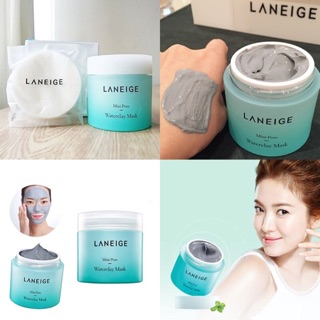 (แท้100%)Laneige Mini Pore Waterclay Mask  ขนาด 70 ml.