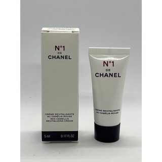 Chanel No.1 de Chanel creme Revitalisante/ Cream Riche  au Camilia Rouge 5 ml