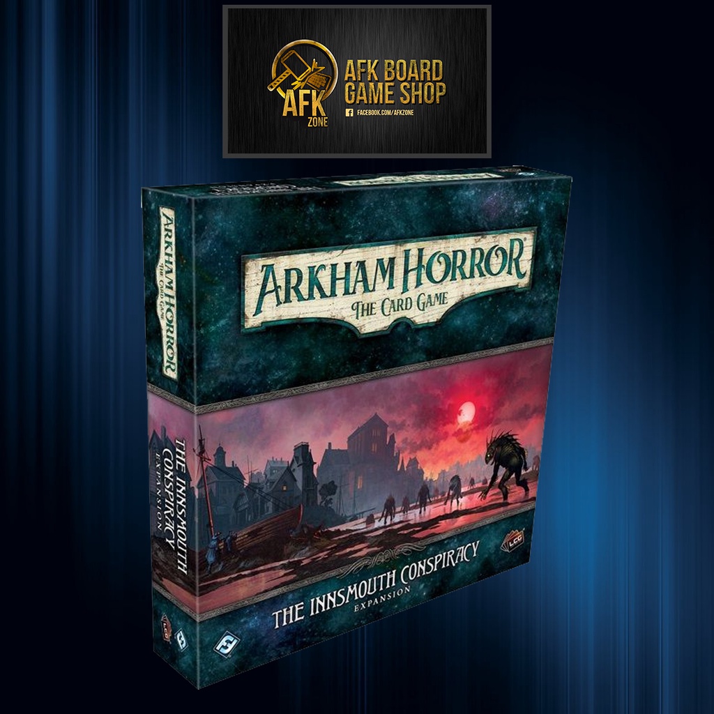 Flashback Mechanic Card Game Arkham Horror Card Game: The Innsmouth  Conspiracy Campaign Expansion | 1-4 Players, Ages 14+, 90+ Min Playtime