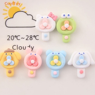 Cooltoy โมเดลพัดลม ขนาดเล็ก 1:12 สไตล์วินเทจ สําหรับตกแต่งบ้านตุ๊กตา 10 ชิ้น
