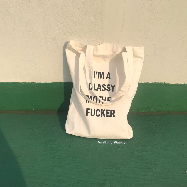 กระเป๋าผ้า-im-a-classy