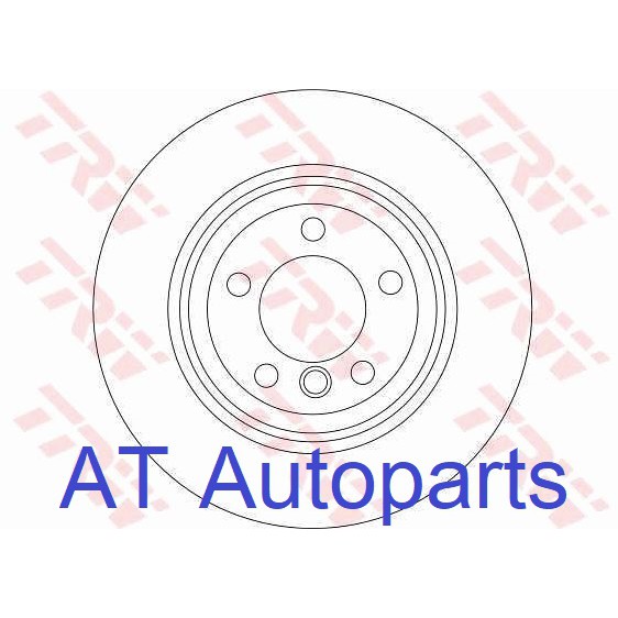 จานเบรคหลัง-bmw-e65-e66-730i-735i-lt-bp-hc-gt-2001-2005-df4391-ราคาต่อ1คู่