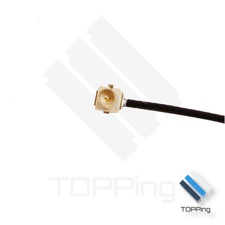 ภาพขนาดย่อของภาพหน้าปกสินค้าIPEX4 to IPEX1 adapter cable network card antenna adapter จากร้าน gtopba บน Shopee