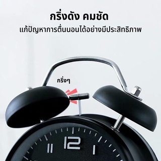 ภาพขนาดย่อของภาพหน้าปกสินค้านาฬิกาตั้งโต๊ะ นาฬิกาปลุกดัง เสียงกระดิ่ง นาฬิกา Alarm clock นาฬิกาปลุก รุ่น คลาสสิก สไตล์วินเทจ จากร้าน compa_bee3301 บน Shopee