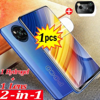 ฟิล์มไฮโดรเจลกันรอยหน้าจอ สําหรับ Poco X3 Pro Poco F3 Xiaomi Poco M4 Pro 5G M3 Pro 5G Pocco F2pro F3