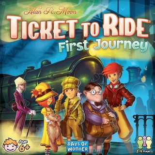 Ticket to Ride: First Journey (U.S.) [BoardGame]