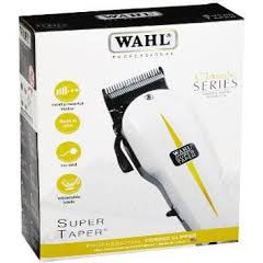 ภาพหน้าปกสินค้าของแท้  นำเข้าจากอเมริกา ปัตตาเลี่ยน Wahl Super taper มอเตอร์ V5000 แรง คม ไม่กินผม มีใบรับประกัน จากร้าน mrbarber บน Shopee