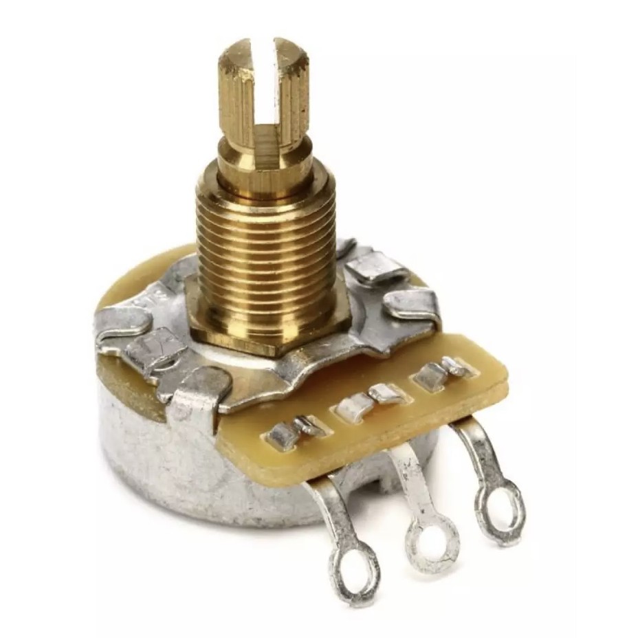 fender-500k-split-shaft-potentiometer-volume-or-tone-พอทวอลุ่ม-โทน-สำหรับกีต้าร์และเบส