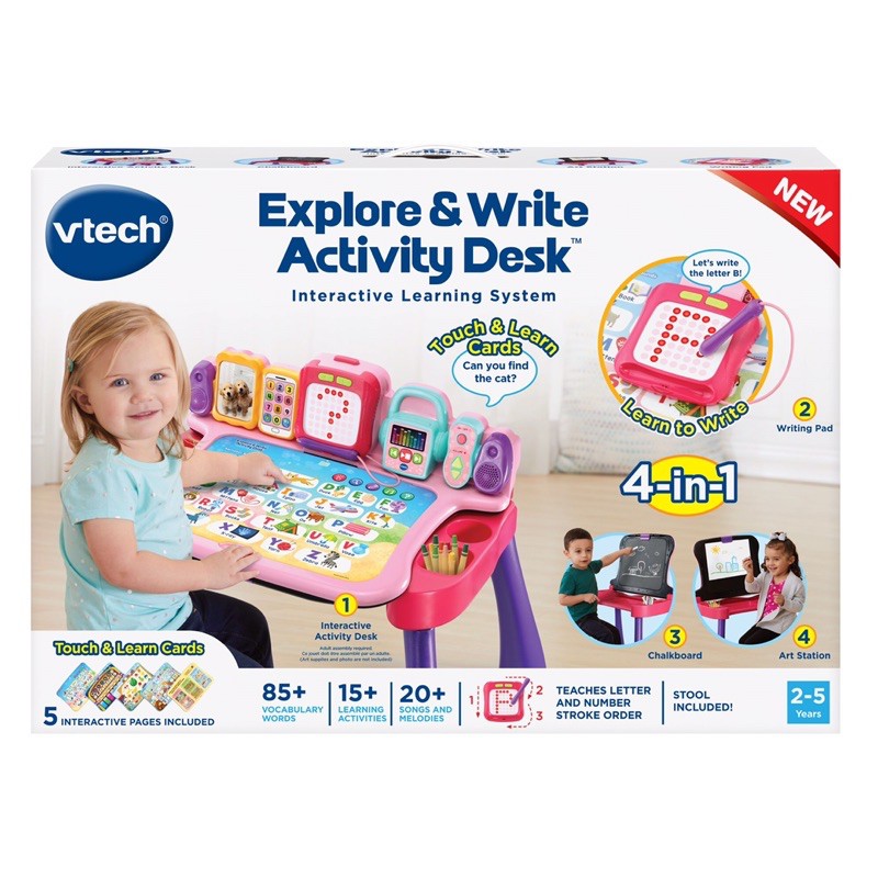 โต๊ะกิจกรรม-vtech-explore-and-write-activity-desk-pink