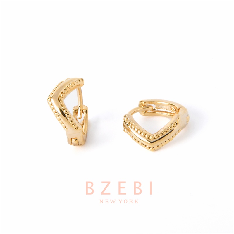 bzebi-ต่างหู-หนีบ-ตุ้มหู-ห่วง-แฟชั่น-ทอง-เกาหลี-หนีบ-ห่วงทอง-earrings-ทองคํา-ทอง-18k-สําหรับผู้หญิง-562e