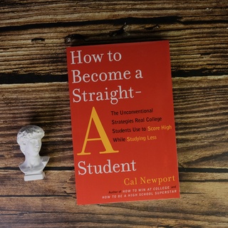 【หนังสือใหม่เอี่ยม】How to Become a Straight A Student by Cal Newport English version Understand how goo