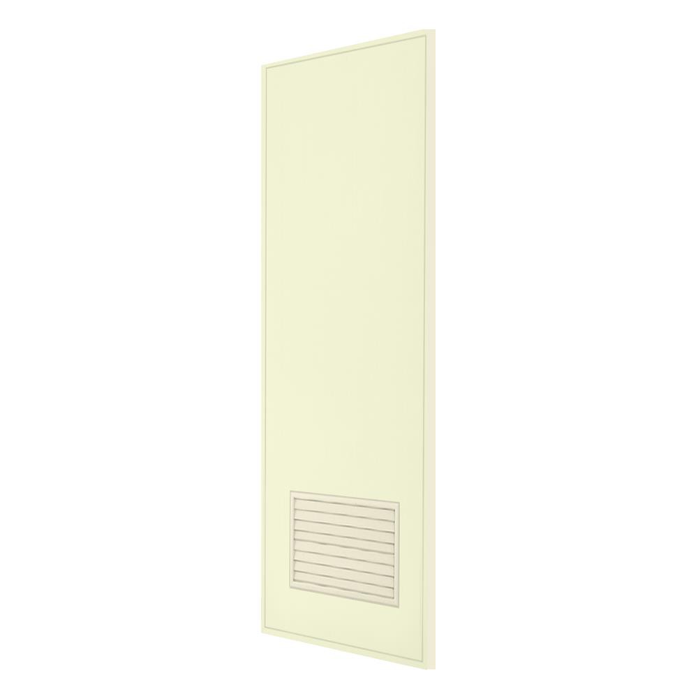 external-door-pvc-slab-door-with-bottom-louver-and-door-frame-asia-70x180cm-cream-door-frame-door-window-ประตูภายนอก-ประ