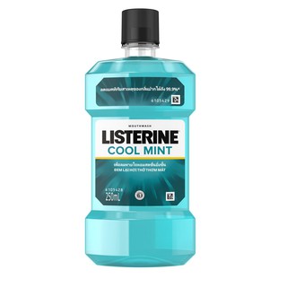 ลิสเตอรีน น้ำยาบ้วนปาก คูลมินต์ 250มล. Listerine mouthwash Coolmint 250ml.