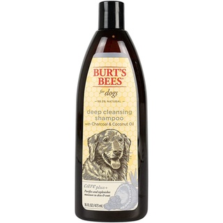 แชมพูสุนัข Burt’s Bees สูตร Care Plus+ Deep Cleansing Shampoo with Charcoal &amp; Coconut Oil ขนาด 473 ml