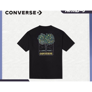 เสื้อยืดพิมพ์ลายแฟชั่น CONVERSE เสื้อยืดคอกลมแขนสั้นพิมพ์ลาย Converse ผู้ชาย 10022047