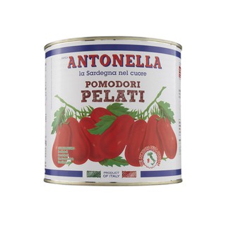 ANTONELLA - TOMATO WHOLE PEELED 2.5 kg มะเขือเทศซาร์ดิเนียปลอกเปลือก