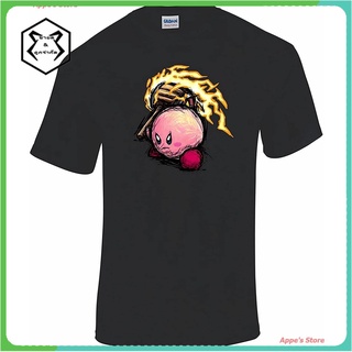 Appes Store COD BSD Bungou Stray Dogs Kirby Hammer Flame, Custom Tshirt เสื้อยืดพิมพ์ลาย ผู้ชายและผู้หญิง