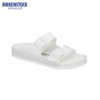 ภาพหน้าปกสินค้าBIRKENSTOCK Arizona EVA White รองเท้าแตะ Unisex สีขาว รุ่น 129443 / 129441 ที่เกี่ยวข้อง