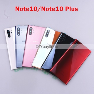 For Samsung Galaxy Note10 / Note 10 Plus ฝาหลัง Back Cover Battery Glass