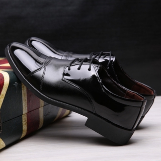 สินค้า รองเท้าใส่ออกงานชายรองเท้าหนังแบบสวมผู้ชายรองเท้าโลฟเฟอร์ชาย Fashion Business Men\'s Leather Shoes Formal
