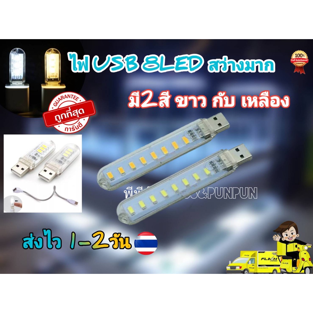 รูปภาพสินค้าแรกของไฟ USB สว่างมากมี 2 ขนาด