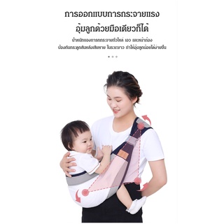 ภาพขนาดย่อของภาพหน้าปกสินค้าสิ่งดีๆสำหรับแม่และลูก สลิงเด็กแบบอุ้มด้วยมือเดียว จากร้าน gorich.th บน Shopee ภาพที่ 5