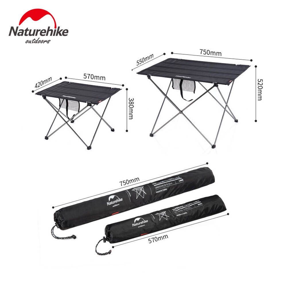 Naturehike Lit De Camping Ultra Léger 150 Kg - Lit Pliant Portable Réglable En Hauteur
