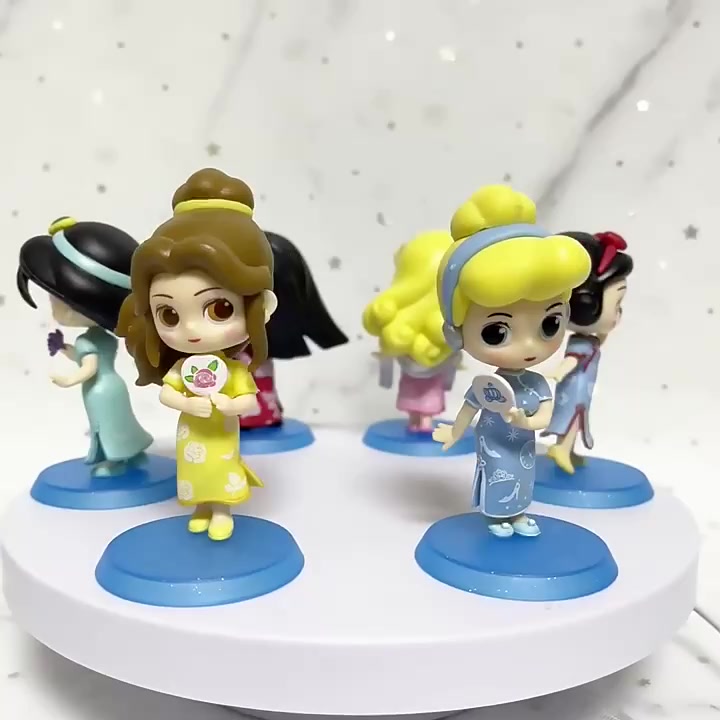 โมเดล-เจ้าหญิงดีสนีย์-disney-princess-ชุดตรุษจีน-ขนาด-9-ซม-น่ารัก-ราคาถูก-พร้อมส่ง-เก็บปลายทางได้